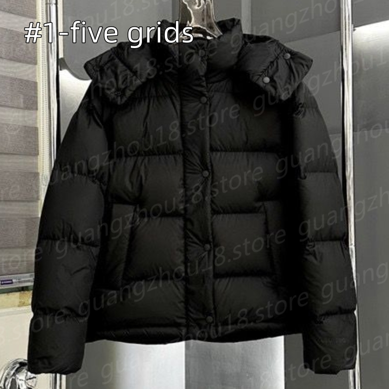 (go off picture not the description) Fashion Designer Down Jackets for Women Winter Warm Padded Coats with Grids Festival Gifts 25442