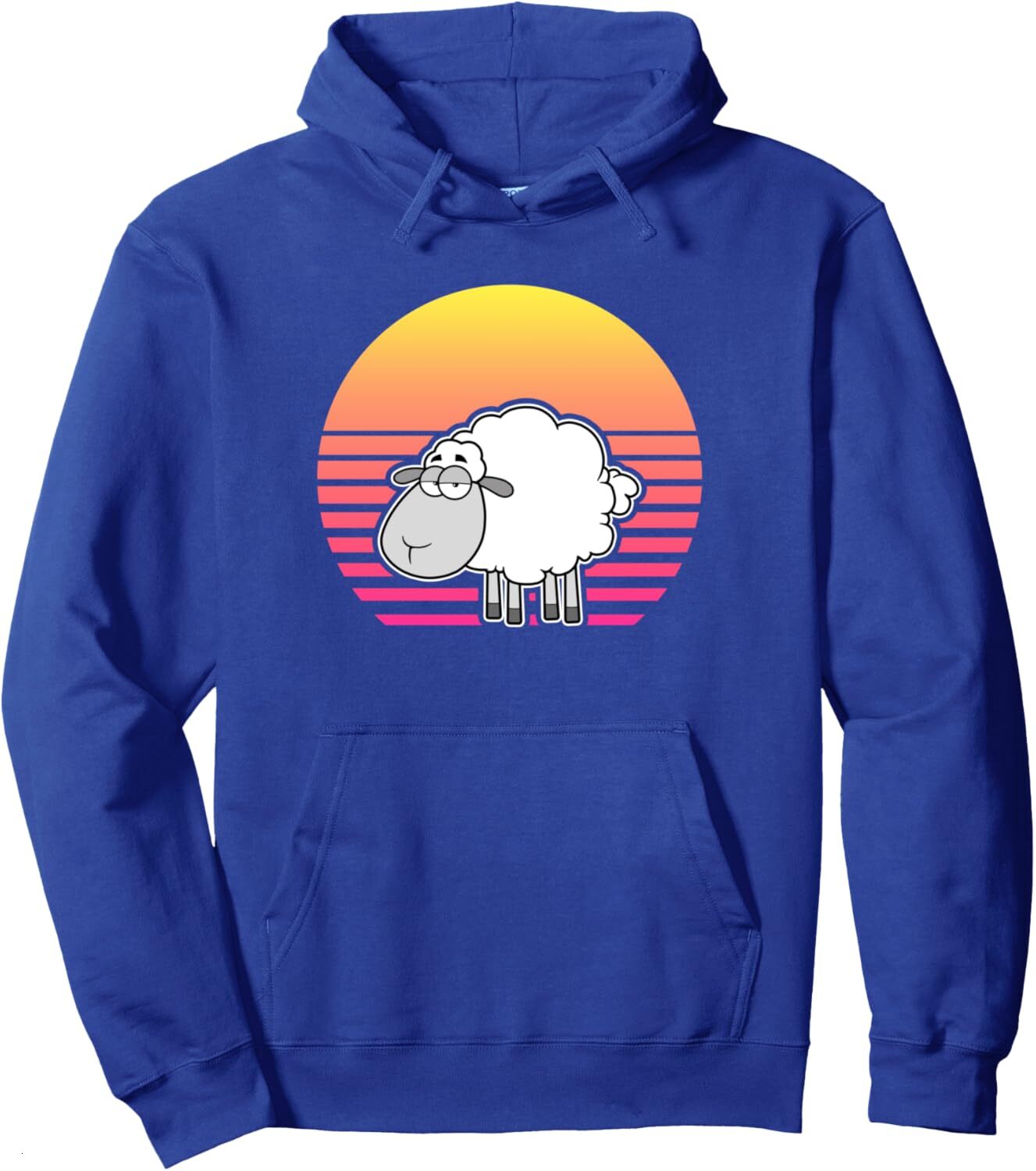 Hoodie for Mens Womens Vintage Retro Sheep, Sheep Lamb Farmer Pullover Hoodie Graphic Hoodies sweatshirt