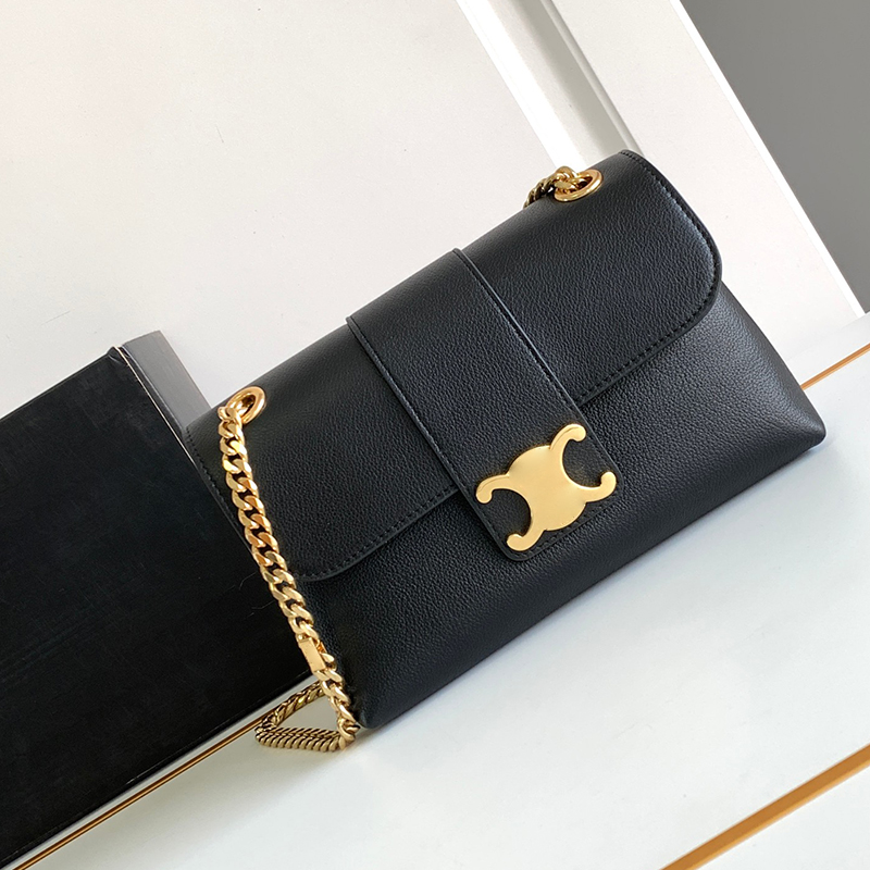 Designer Bag Hobo Hand Bag Shoulder Luxury Chain Genuine Leather Fashion Women Purse with box