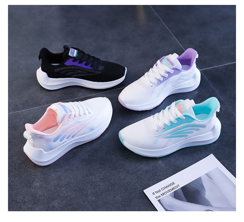 Summer New Ddmysports Mesh Women S Breathable Travel Flat Bottom Casual Little White Shoes GAI Outdoor hoes