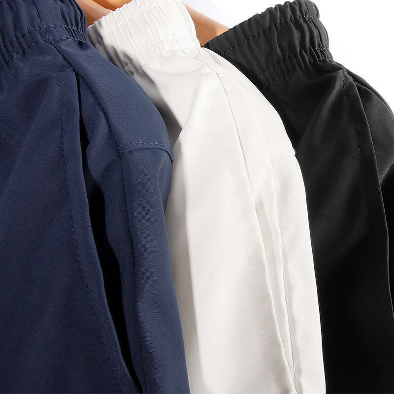 European And American Sports Fiess Mid Waist Men's Summer Woven Polyester Shorts Men