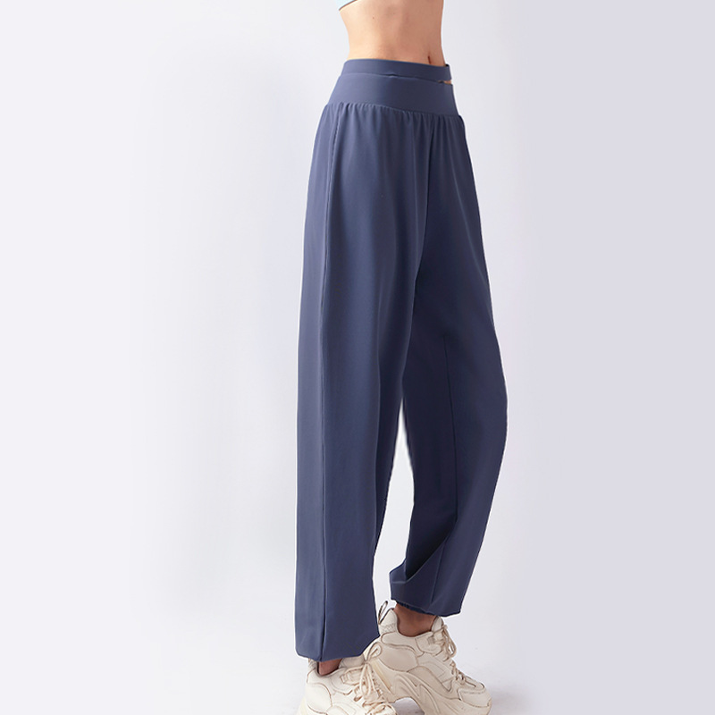 New Loose Yoga Hollow Double Waist For Sports, Fitness, Running, Exercise, Covering Meat And Showing Weight Pants