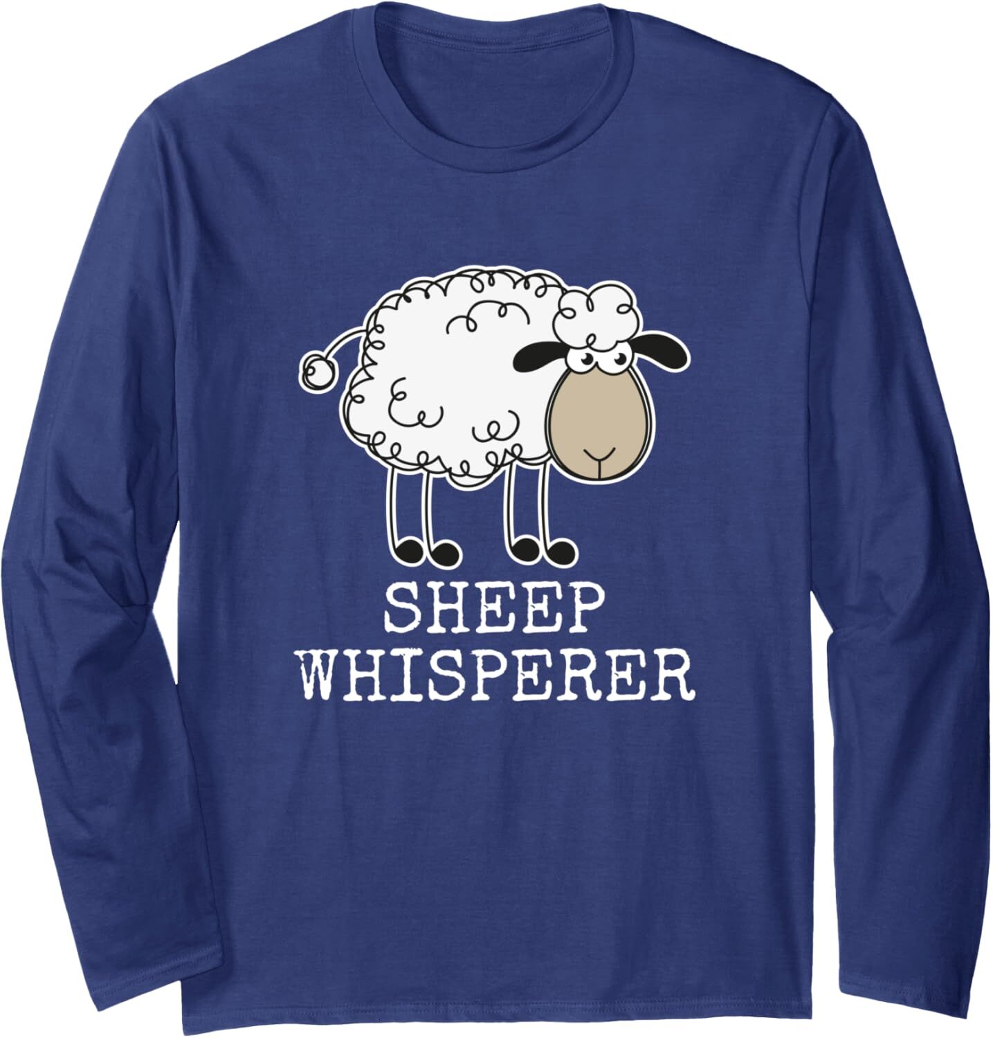 Long Sleeve Shirts for Men sweatshirt Sheep Lover Funny Sheep Casual tops clothes Fashionable and atmospheric cool