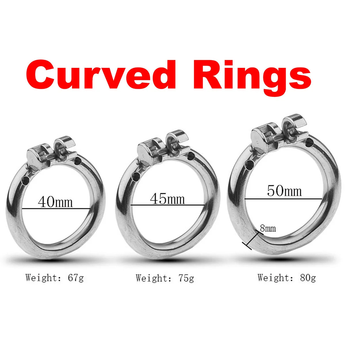 Metal Chastity Cage Male 2 Type Cock Penis Ring Slave Bondage SM Sissy Gay Devices Adult Sex Toys For Men 240423