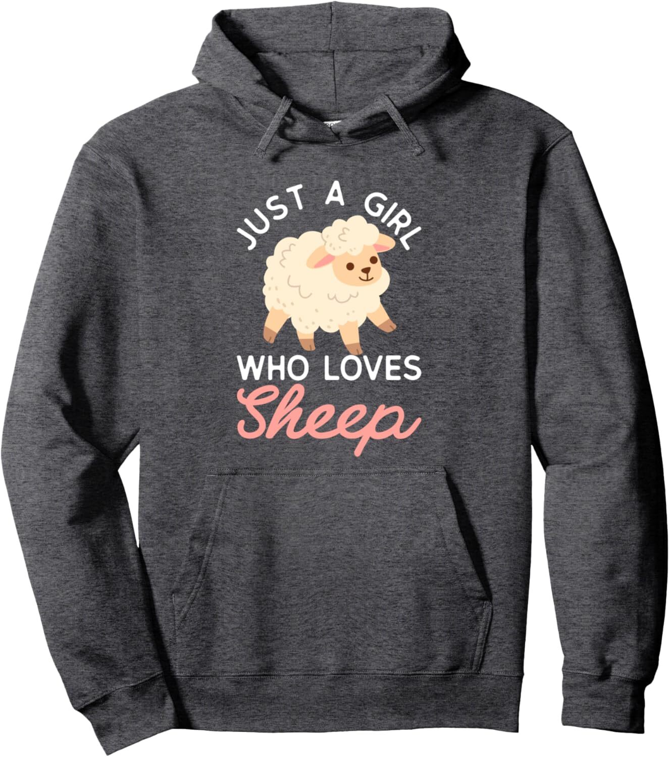 Hoodie for Mens Womens Just a girl who loves Sheep Cute Sheep Design Pullover Hoodie Graphic Hoodies sweatshirt cool