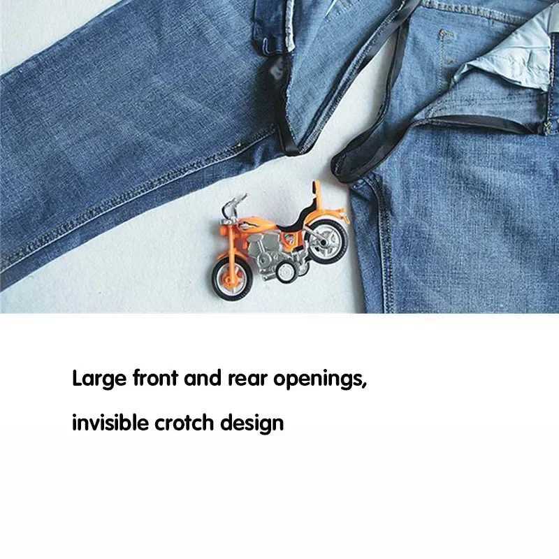 Women's Jeans Open Crotch Hotpants Denim Outdoor Sex Pants Womens Jeans Fashion Pencil Trouser Womens High Waist Y2k Clothing Low Waist H241130