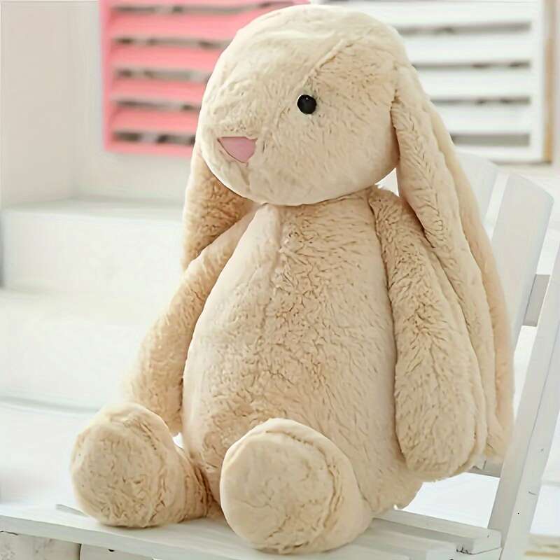 1Pc Rabbit 11.8Inch/30Cm Long Ear Toy Rabbit Plush Fluffy Stuffed Doll Animal Pillow Plush For Valentine' Day Eater DayGifts