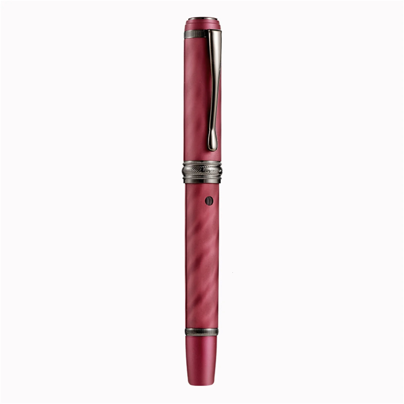 Hongdian N10 Fountain pens Hollow Piston Metal Writing ink pens Natural Rubber Pen Tongue School Office Supplies students Gift 240417