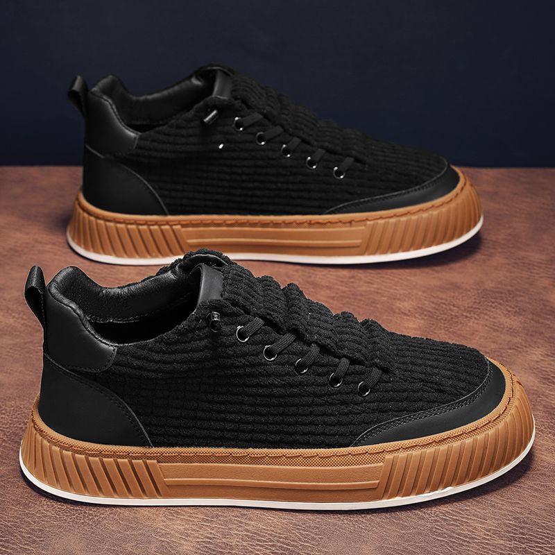 New fashion student sports all-around board men's casual lazy one step walking cloth shoes designer trendy versatile shoes casual shoes