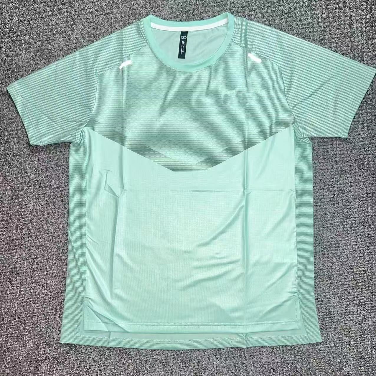 mens tech t shirts summer ice silk t-shirt mesh sports gym basketball tee quick dry jogger thin loose soccer jersey running training jogging sportswear tracksuits 2xl