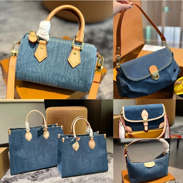 Designer bag Mini 16cm Shoulder Bag Women Leather Crossbody Luxury Tote Purse Brown Flower Handbag