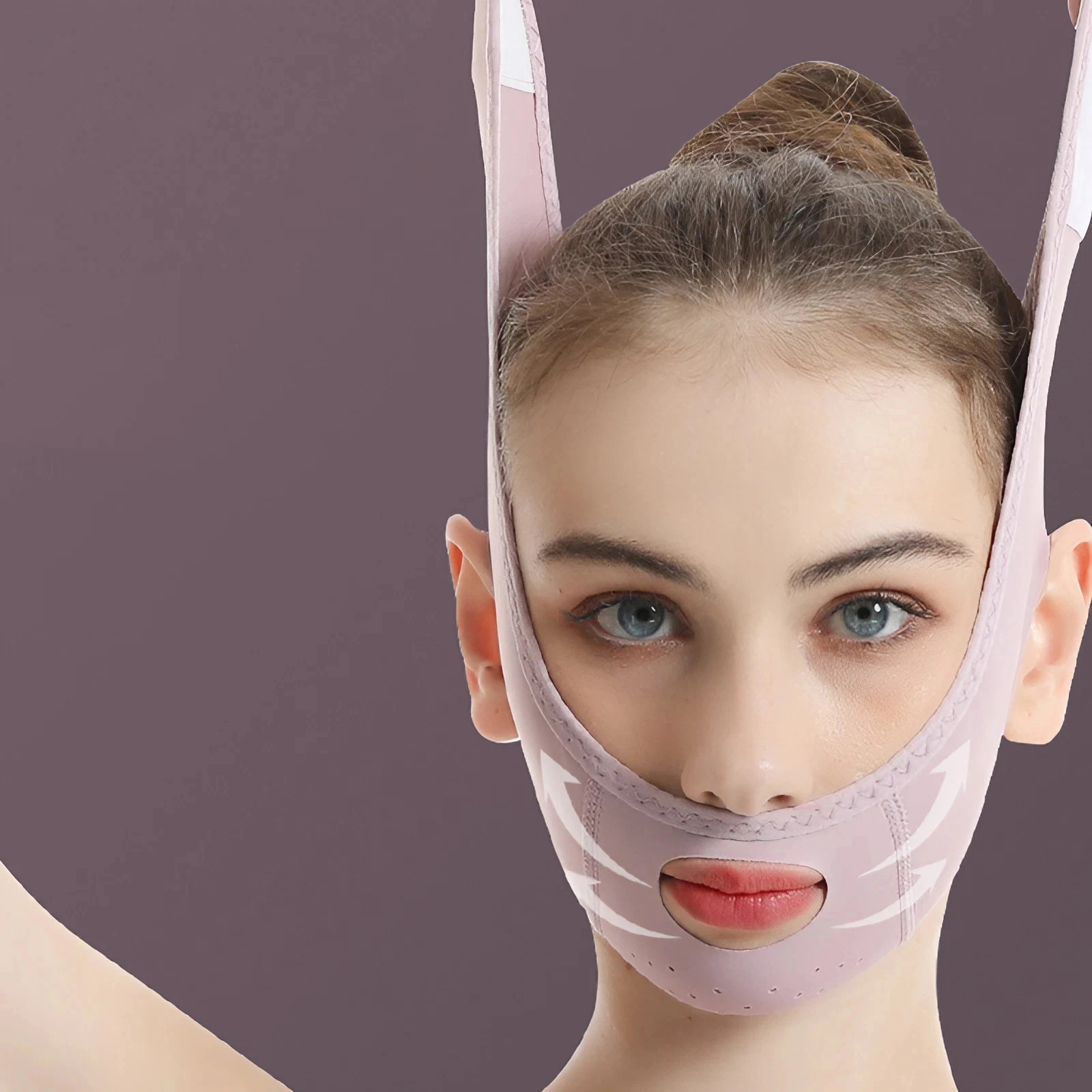 Upgraded VLine Face Lift Bandage Cool Comfort Skin Care for Slimming Portable Adjustable Ice Silk Fabric Tape Tool 241118