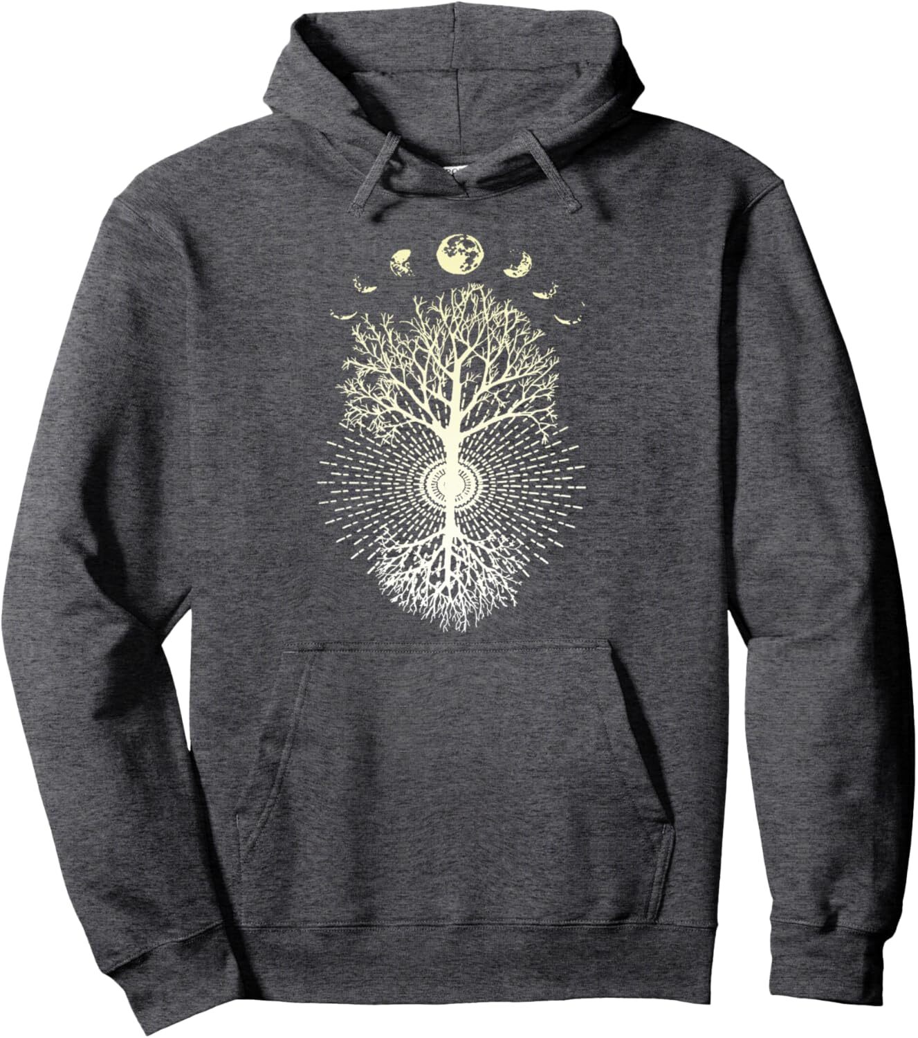 Hoodie for Mens Womens Phases of the Moon Tree of Life Pullover Hoodie Graphic Hoodies sweatshirt cool