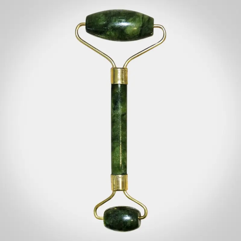 Skin Care Quartz Stone Natural Face Jade Roller Set Cooling Eye Gua Sha Tool Beauty Massage For Wheel Vulcanic 241118