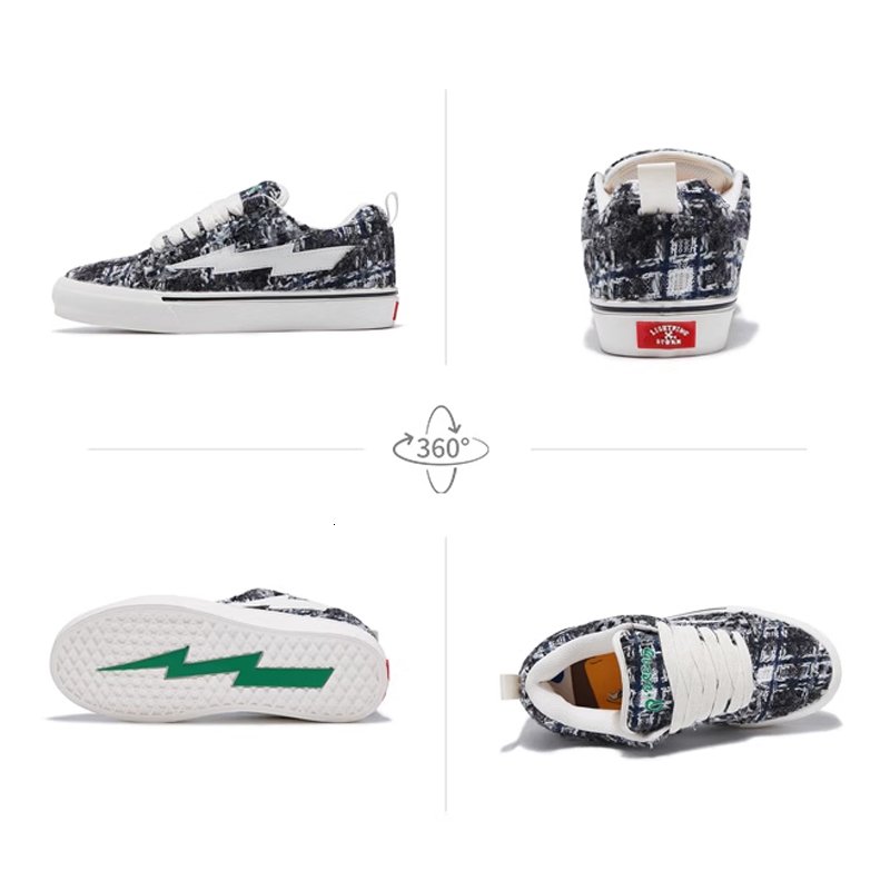 Lightningxstorm Picasso joint lightning storm sneakers men and women casual shoes