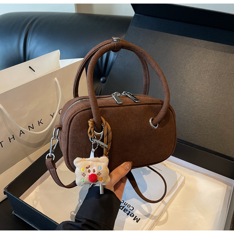 Super Popular Women's Autumn/winter New Frosted Crossbody Bag Versatile Hand-held Small Handbag Designer Bags Handbags Women