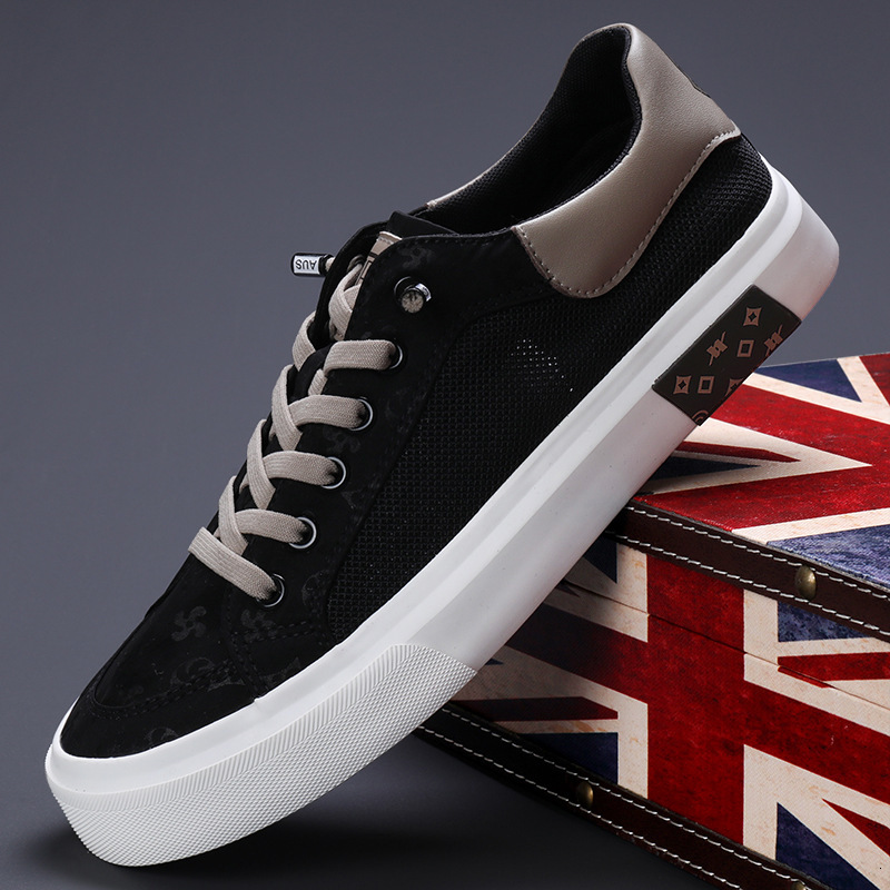 New men's canvas Korean version multifunctional fashion casual breathable comfortable board shoes designer trendy versatile casual shoes