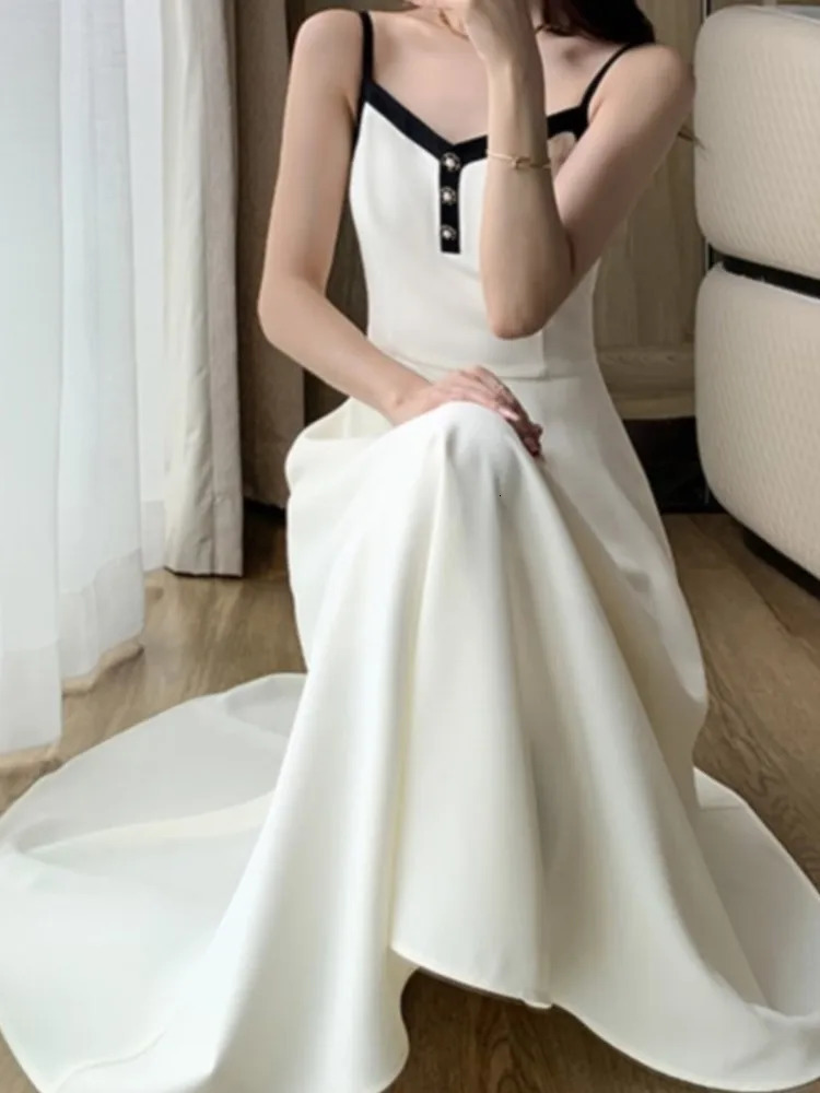 Women Short Coat ALine Midi Camisole Dresses Spring Elegant 2Piece Dress Set for Lady Slim Korean Fashion Female Suit 241129