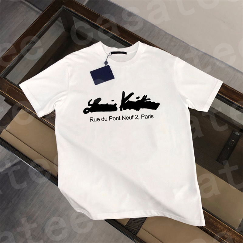 Mens Designer Classic Letters T Shirts Breathable Cotton Tshirts Clothing Summer Short Sleeves Tees T-shirt High Quality Fashion T-shirts AYD2411303