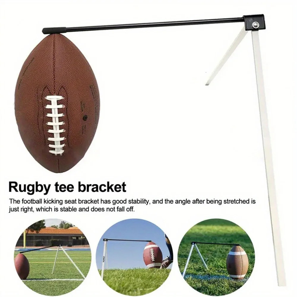 Rugby Training Practice Equipment Field Goal Kicker Tee Stand Holder Foldable Kicking Portable for 241126