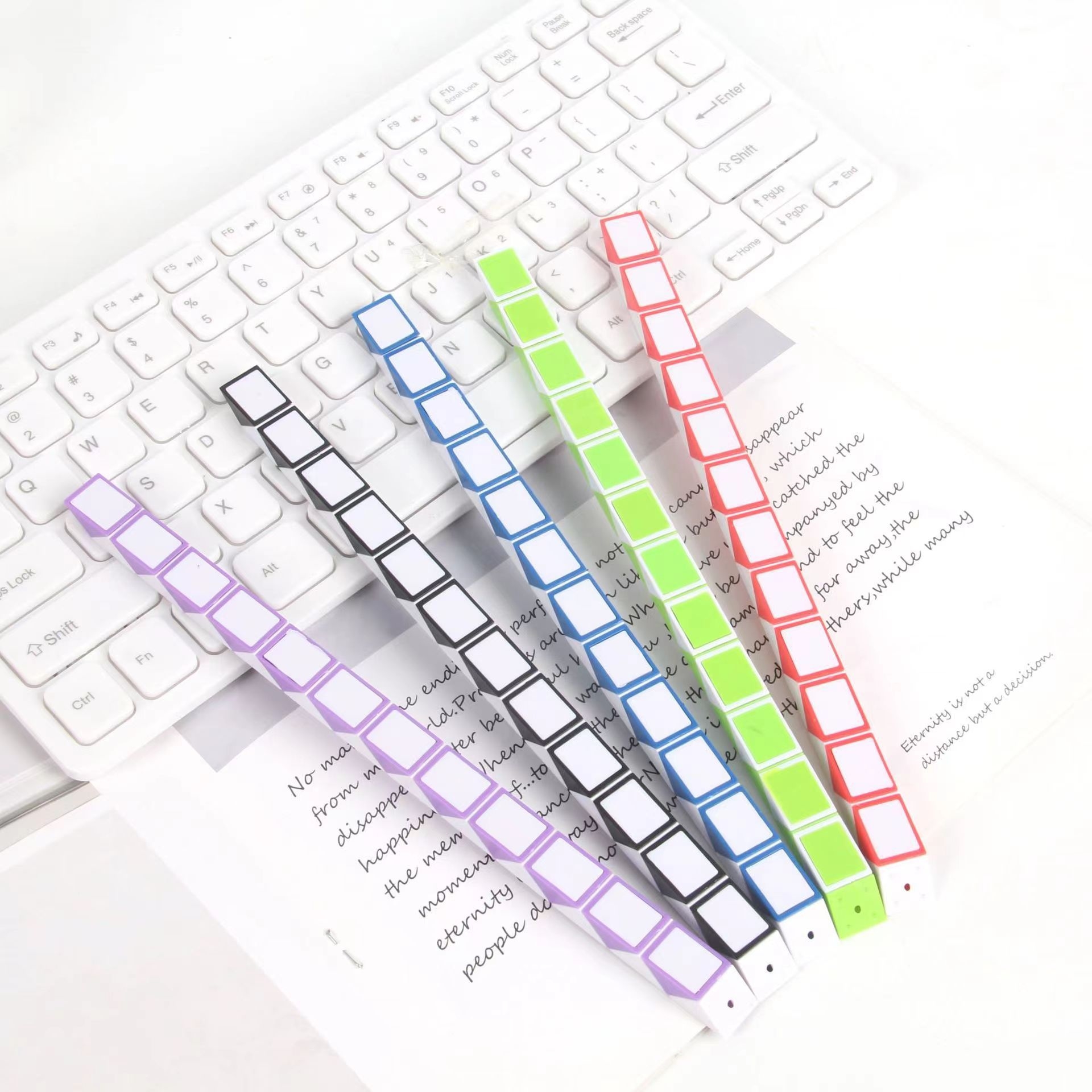 3D Magic Changeable Twist Cool Snake Puzzles Variety educational toys For Children Kids Game Transformable Gift Wholesale