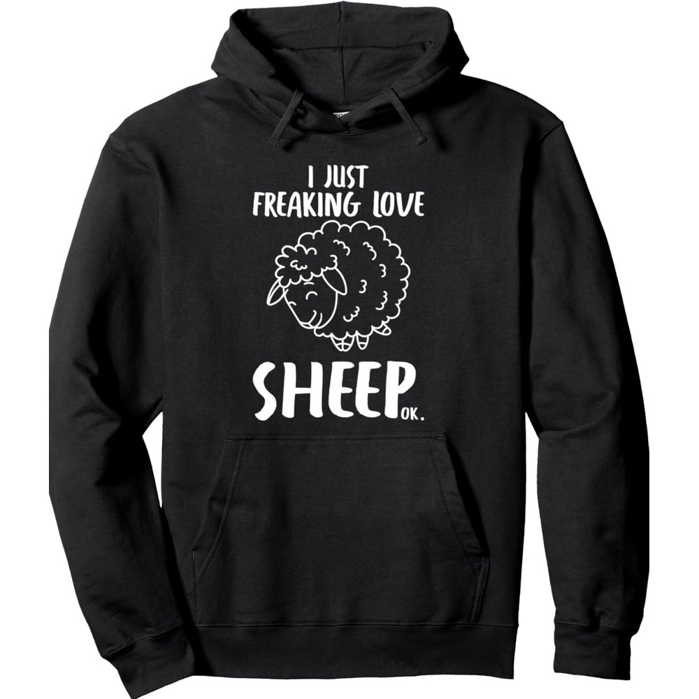 Hoodie for Mens Womens Funny Sheep Design for Farmers and Sheep Lovers Pullover Hoodie Graphic Hoodies sweatshirt Fashionable and atmospheric