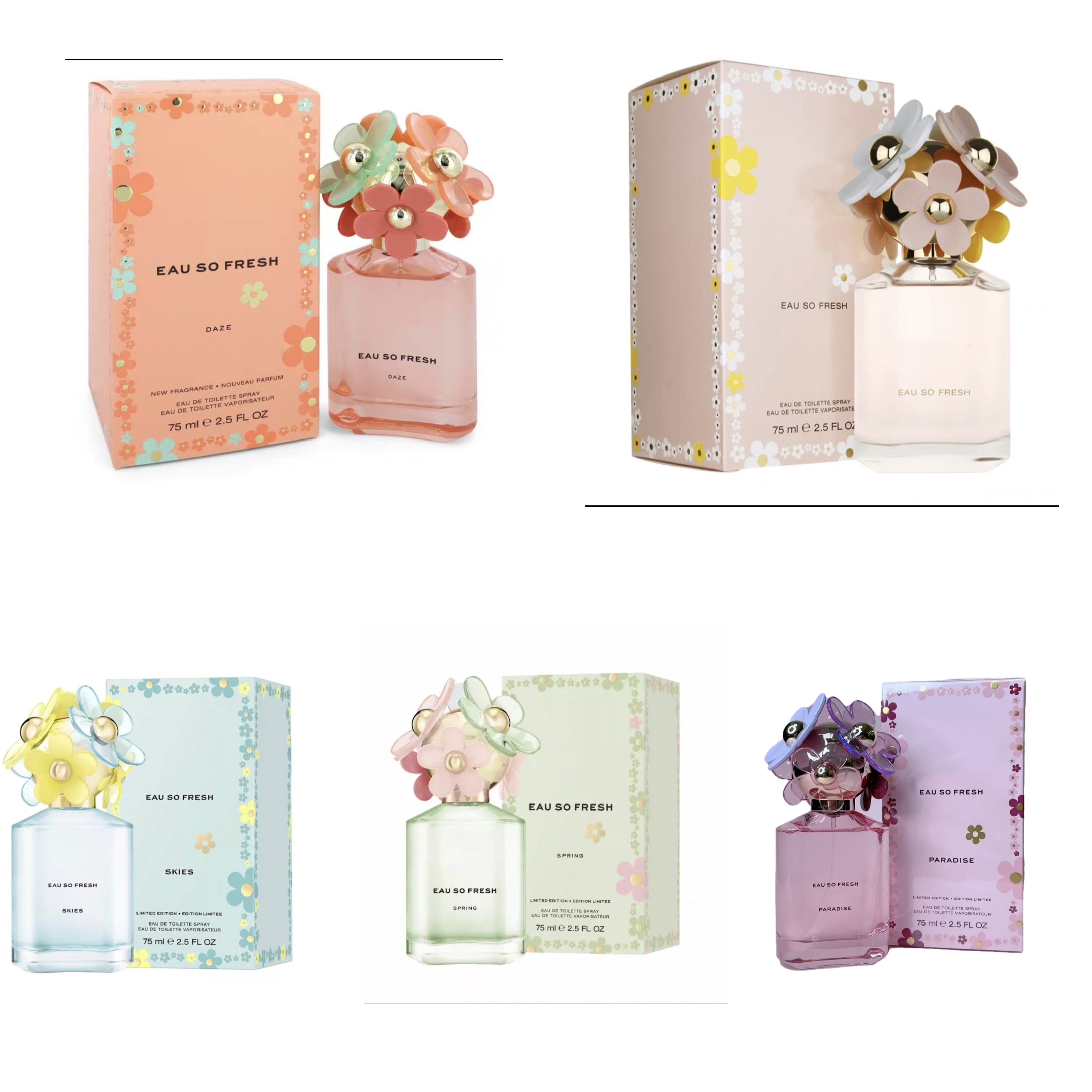 Profumo Di Moda Profumo Bellis Perens Primavera Eau Così Fresco Cieli Freschi Fresco Paradish Profumo Profumato Da 75 Ml Magritte Spray Floreale Pro-image