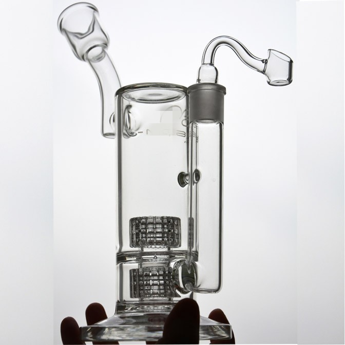 Glass Water Bongs Hookahs Fab Egg matrix Perc thick glass water Pipe Heady Dab Rigs Big glass bong Beaker Shisha with 18mm bowl