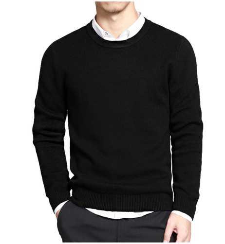 Men Autumn Winter O-Neck Long Sleeve Pullovers Sweater Embroidery Soft Harmont Knitted Sweaters Blaine Mens Wear JerserysXJ240814