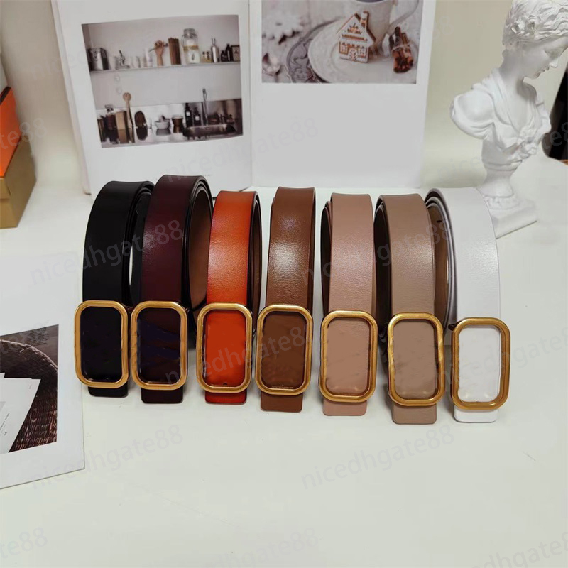 Letter designer belt thin belts for women designer ceinture luxe mens belt plated gold buckle luxury cintura homme 2.5cm-3CM leather cinturon classic cinture ga07 F23