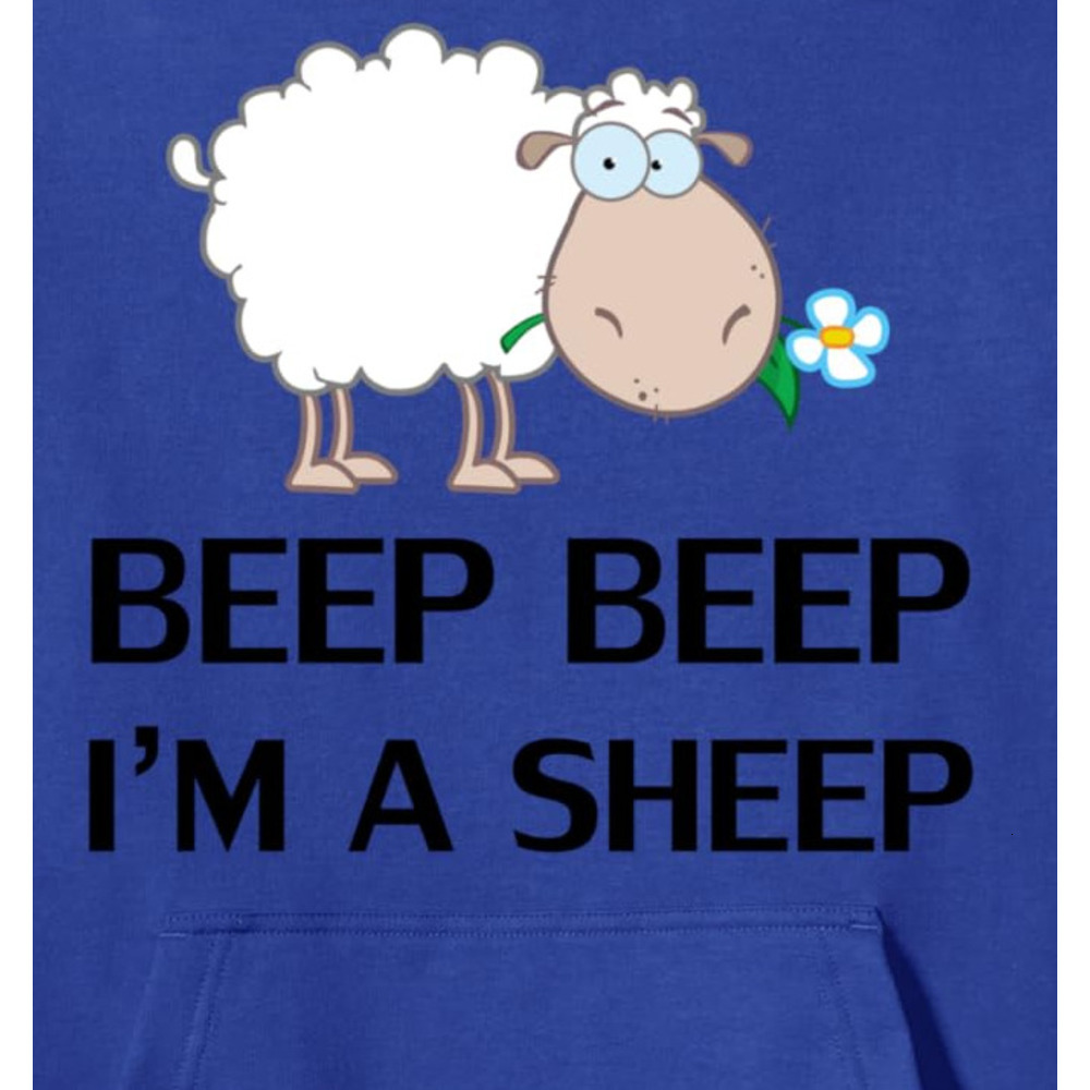 Hoodie for Mens Womens Beep Beep Im A Sheep Shirt Funny Farm Animal Novelty Gift Pullover Hoodie Graphic Hoodies sweatshirt