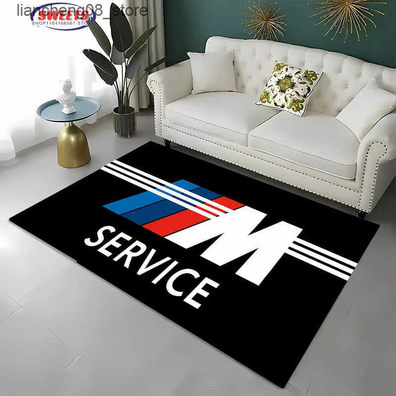 Carpets ic Car Carpet 3D HD Printing for Living Room Cartoon Childrens Bedroom Sofa Doormat Kitchen Floor Rug Anti-slip Decor Mat L240910