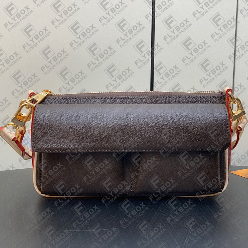 M46999 VIBE Bag Shoulder Bags Crossbody Totes Handbag Women Fashion Casual Luxury Designer Messenger Bag Top Quality Purse Fast Delivery