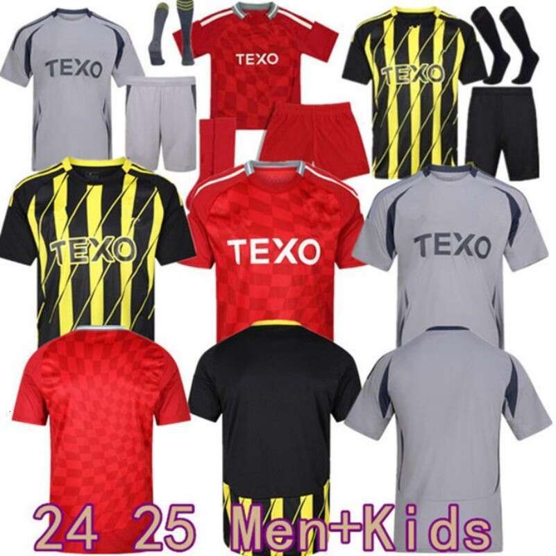 2024 2025 new Aberdeen Soccer Jerseys Miovski Barron Shinnie Clarkson Sokler Morris donald Duk Doohan Besuijen Poara 24 25 Men Fooball Jerseys Shir kids
