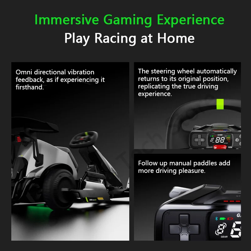 EU Stock Original Ninebot by Segway Electric GoKart Pro2 4800W for Kid and Adult 43km/h Outdoor Race Pedal Go Karting Balance Scooter Go kart pro 2 in