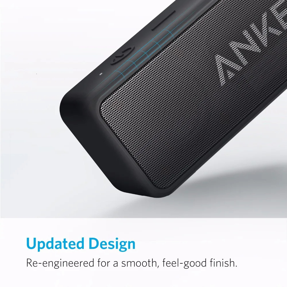 Anker Soundcore 2 Portable Wireless Bluetooth Ser Better Bass 24Hour 66ft Range IPX7 Water Resistance 240125