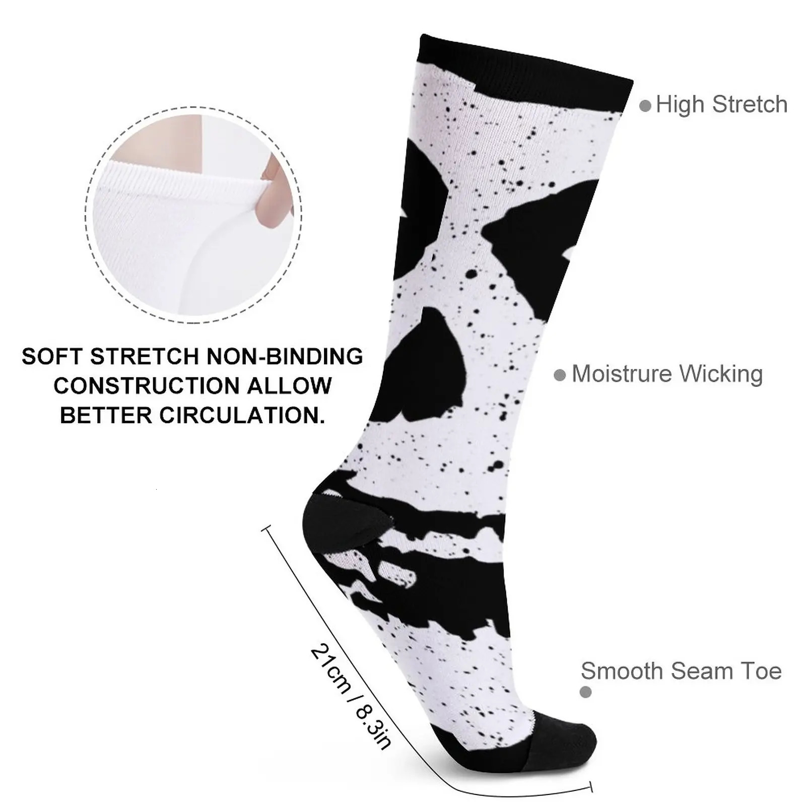 Retro Misfits Fiend Skull Gift Men Women Socks winter socks golf sock Lots 240129