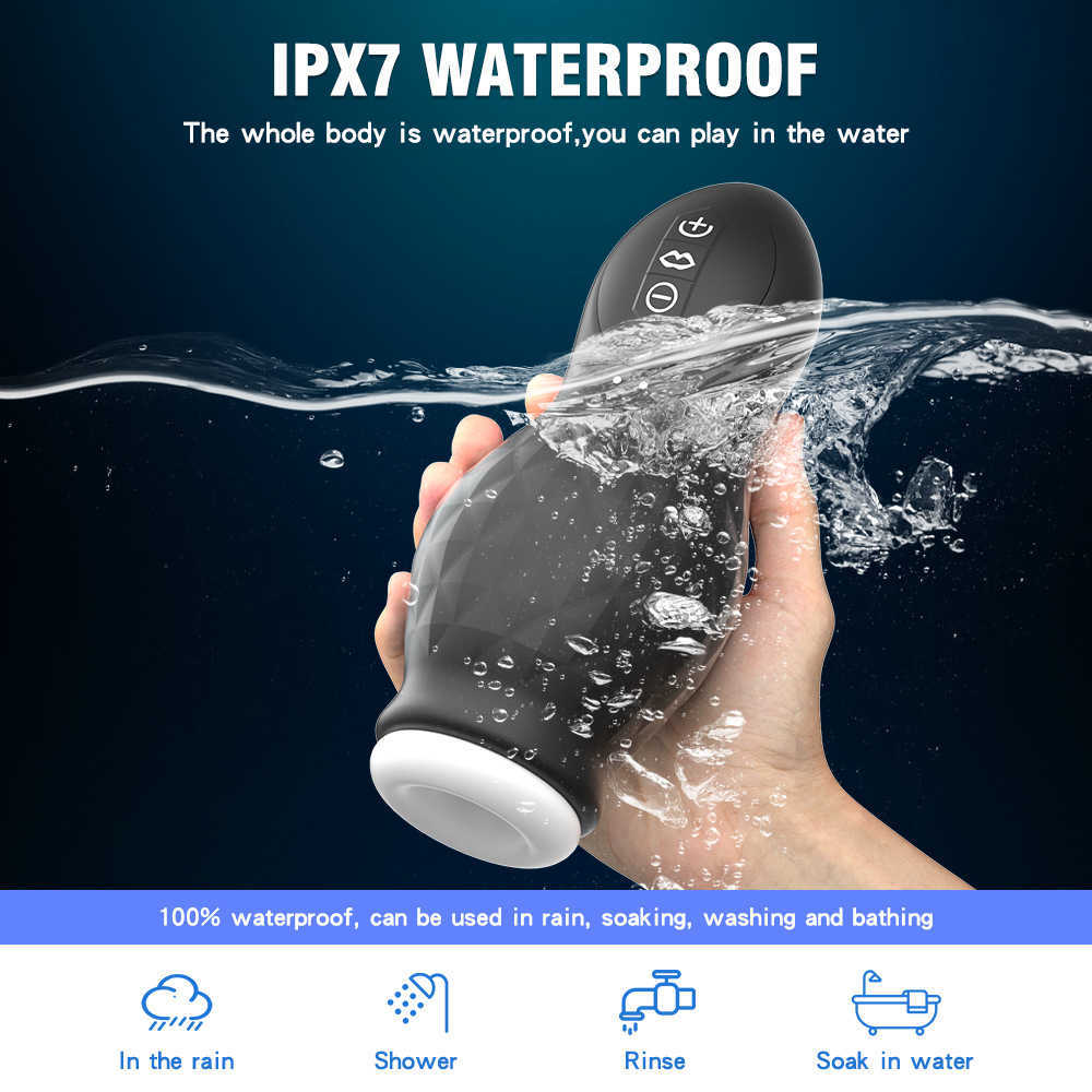 Masturbators Penile Exercise Device Male Masturbation Dragon Kiss Aircraft Cup Sucking Automatic Electric Massager