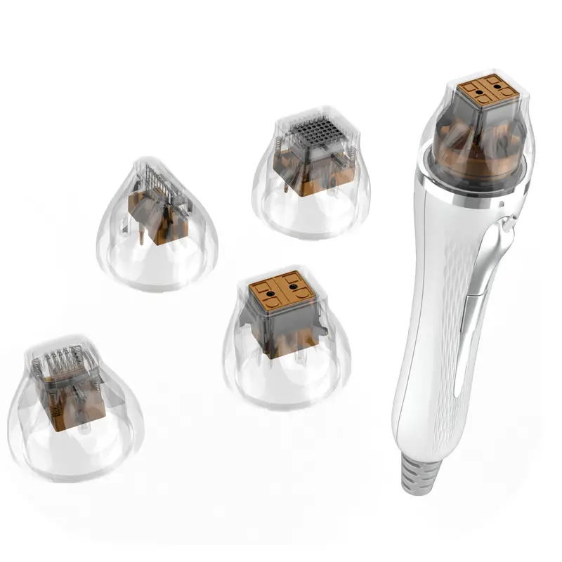 Gold Microneedle Fractional Secret RF Needle Skin Rejuvenation Tightening Radio Frequency Microneedling Machine 2 in 1 Cold Hammer For Stretch Marks R