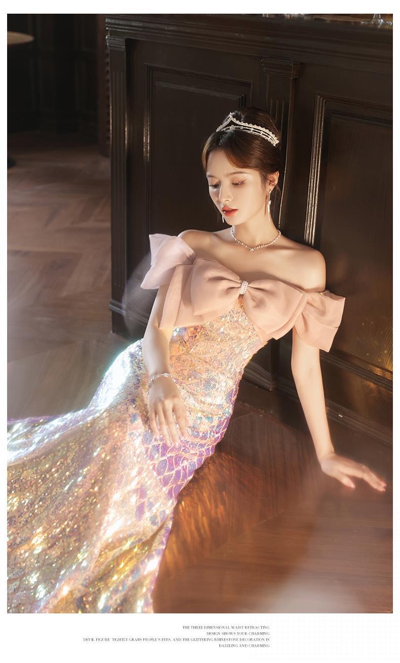 Sexy Elegant A Line Wedding Dress For Women Sequins Crystal 2024 Off Shoulder Bride Robes Shiny Bling Bridal Gown Vestidos Novia Arabic Dubai Vestido 