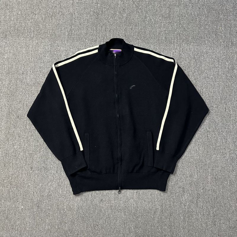 Mens sweater Crtzwz Street Hip Hop Embroidered Letter Standing Neck Zipper sweaters wool vest