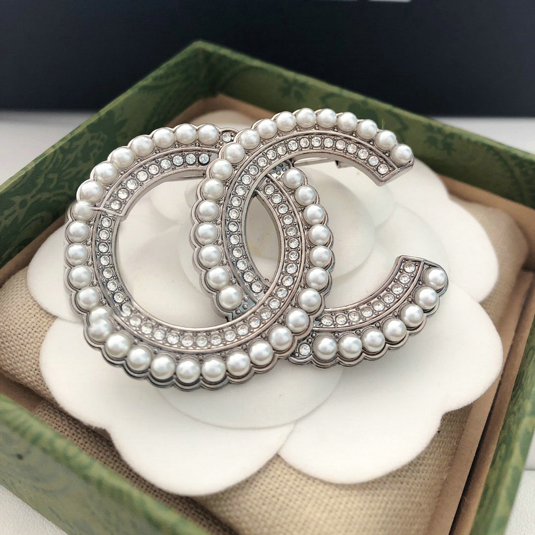 Designer Brooches Pins For Womens Diamond C Brooch Fashion Brooch Jewelry Accessories Gift