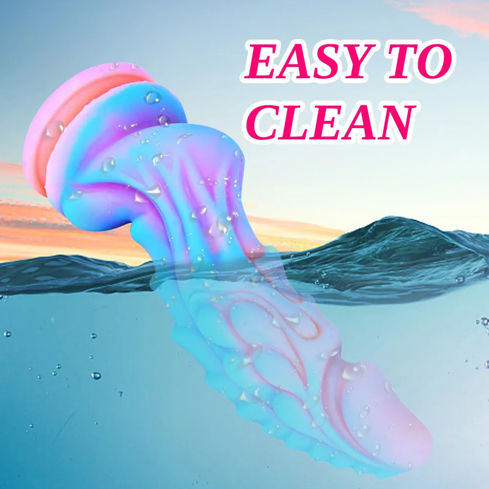 Silicone Huge Dildo Monster Penis With Suction Cup Anal Plug Vaginal Gspot Massage Dragon Dick Sex Toys For Women Adult Supplies 240129