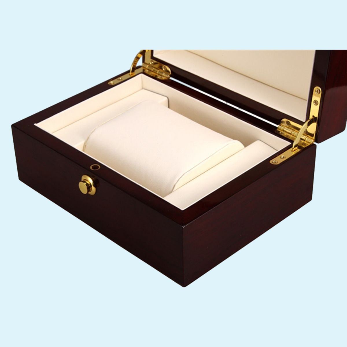Luxury Wrist Watch Box Handmade Wooden Case Jewelry Gift Box Storage Container Professional Holder Organizer Watches Display