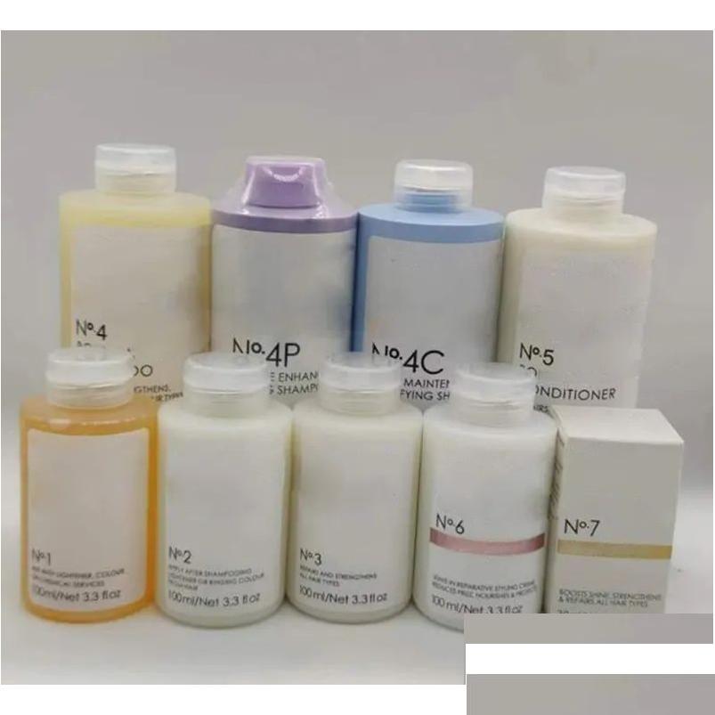 Shampoo Conditioner Hair No.1/2/3/4/5/6/7 For Repairing Smoother Bonding Oil Drop Delivery Products Care Styling Tools Dh3Sa Ot9Hf