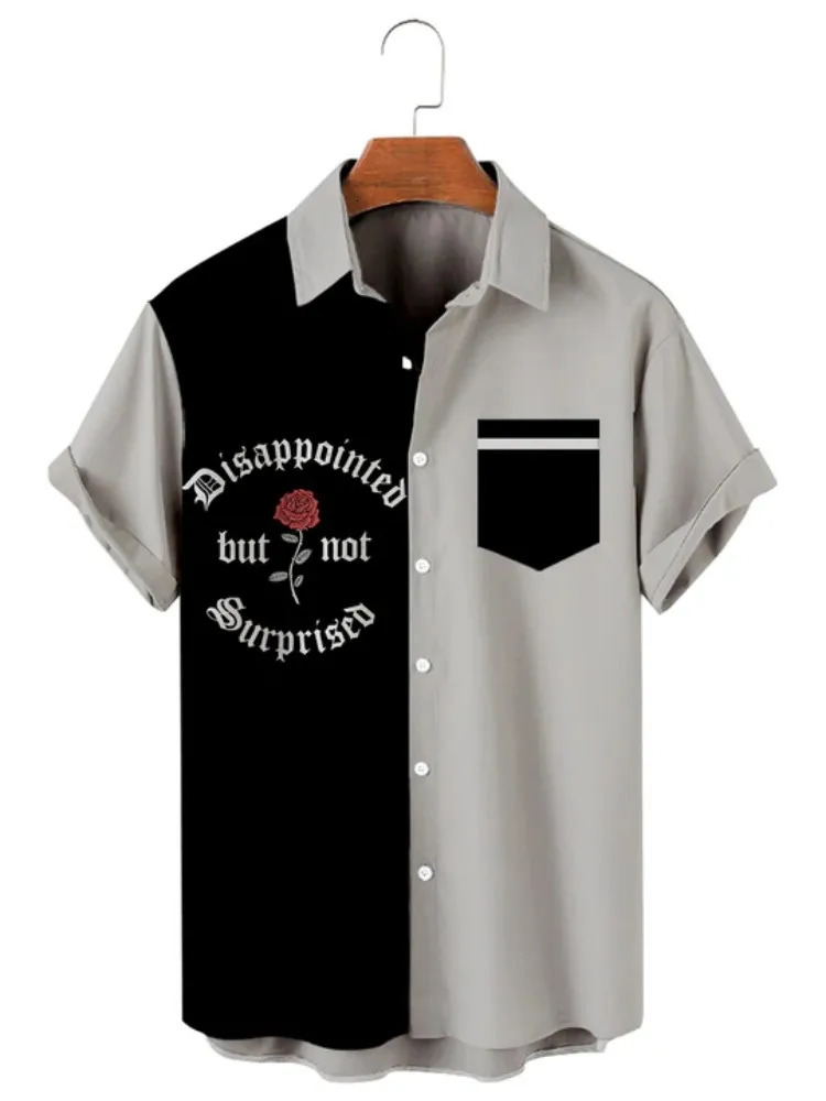 Hawaiian Shirt Men Summer 3d Coconut Tree Printed Holiday Short Sleeve Tops Tee Oversized Blouse Casual Dress 240201