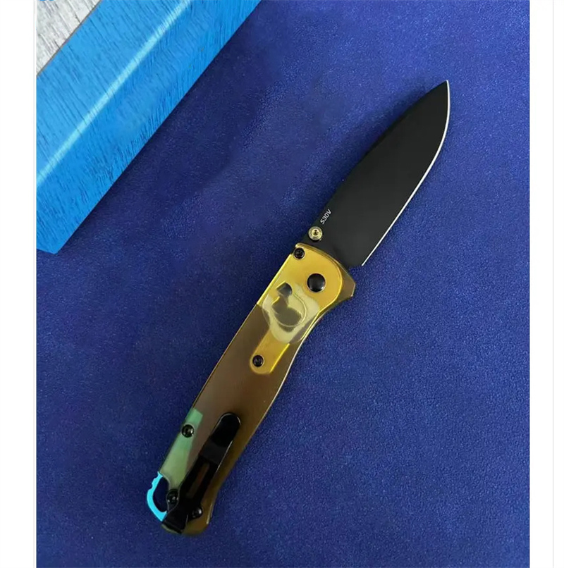 2 Model 535 Bugout Pocket Folding Knife D2 Blade PEI Handle Outdoor Hunting Bailout Tactical Defense Survival Knives BM 940 9400 15080 3300 Tools