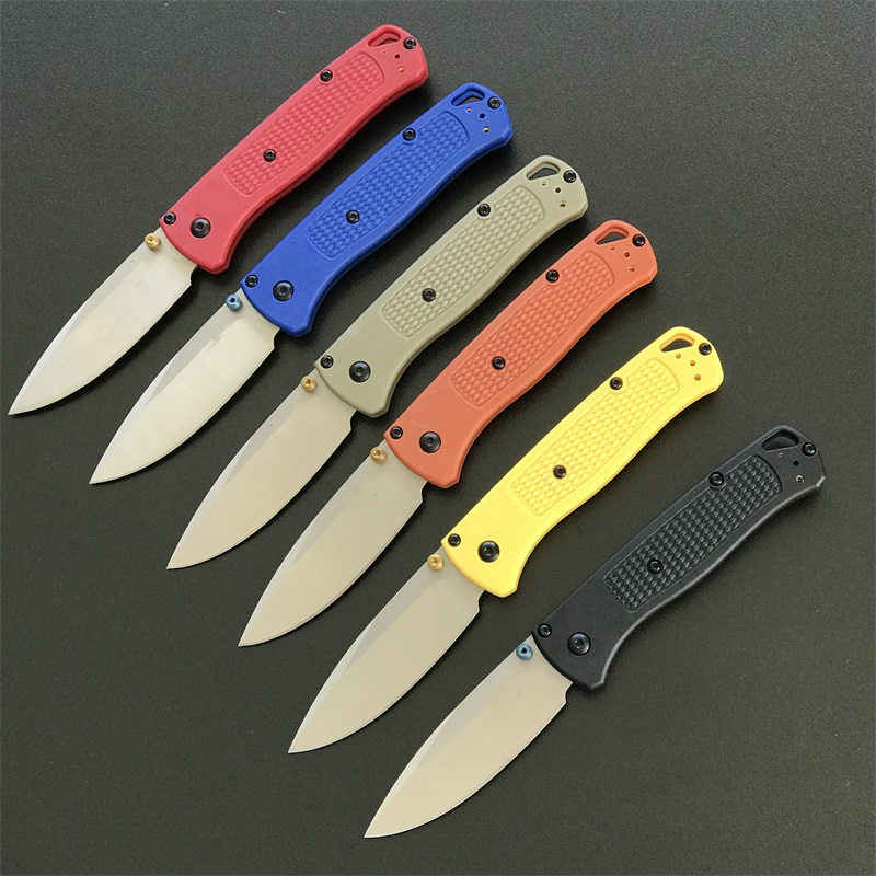 Outdoor Camping 535 Folding Knife 3.24 S30V Satin Plain Blade Polymer Handle Hunting Pocket Knives