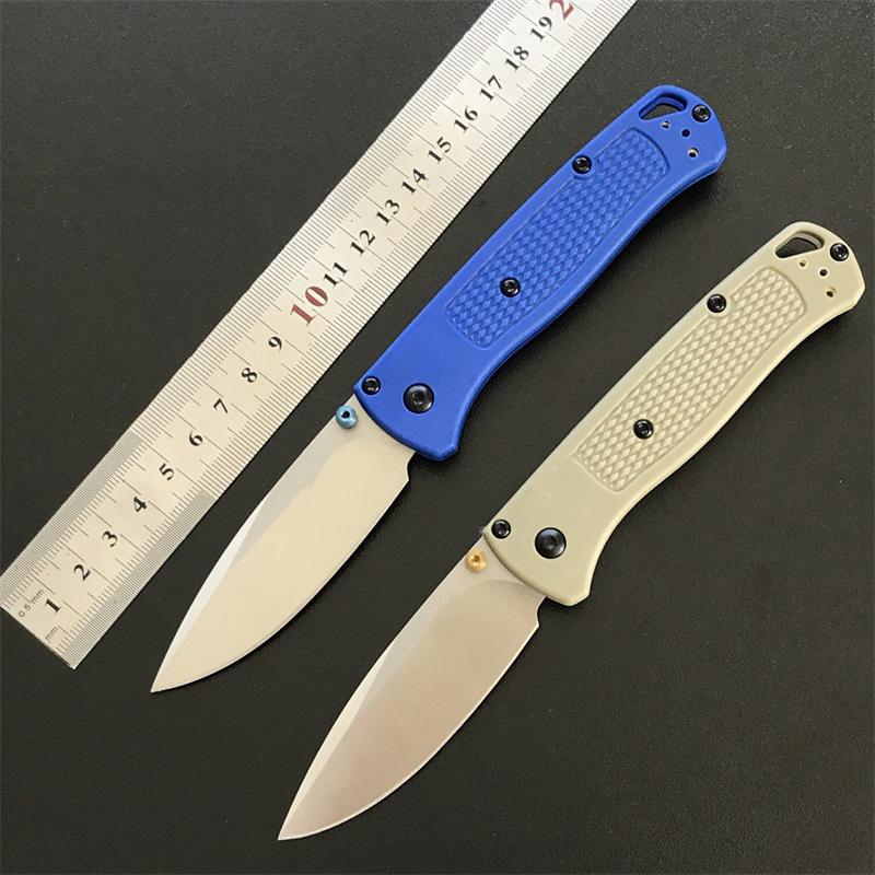 Outdoor Camping 535 Folding Knife 3.24 S30V Satin Plain Blade Polymer Handle Hunting Pocket Knives