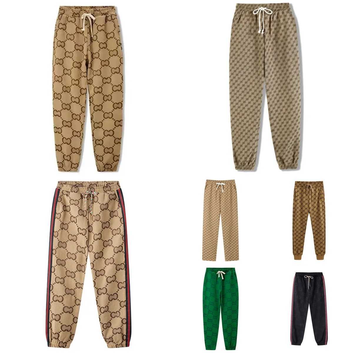 GG sports Pants 24ss High Street Mens Designer Long Letters Print Drawstring Joggers Women Sweatpants HipHop Sports Trouser Highly Quality ggpants 2 3KLPO